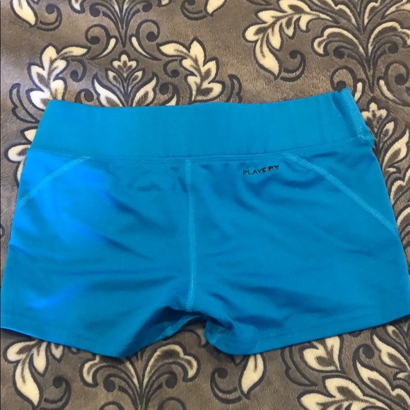 Blue Reebok Booty Shorts - Picture 2 of 3